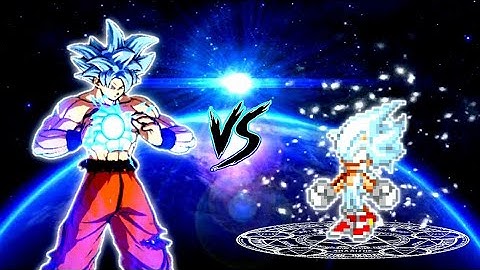 Son Goku MUI V3.4 OP 12P VS Hyper Sonic H 12P OP in Jump Force Mugen