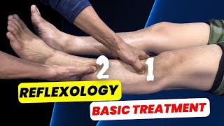 Teknik dasar pijat refleksi treatment step by step Massage tutorial reflexology basics techniques