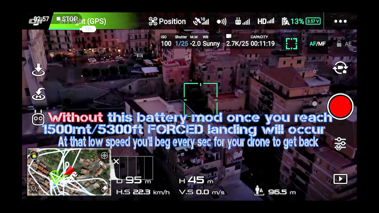 Dji Drones Tutorial | Battery Mod | Remove: Annoying Beep,Forced Landing & Sky Limit Simi Travels 07:24 HD