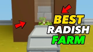 BEST AUTO RADISH FARM *3,480 Radishes Per Hour* ROBLOX Islands Auto Radish Tower Farm