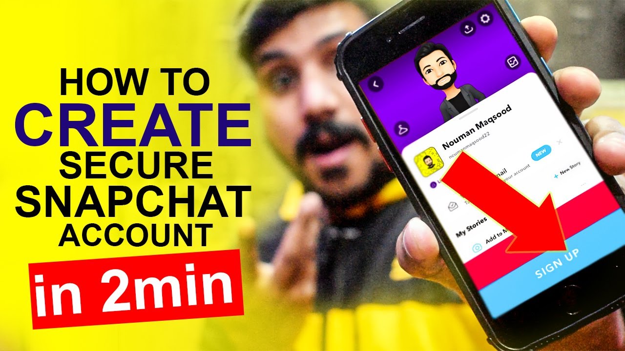 How to Create Snapchat Account | Snapchat Account Kaise Banaye Hindi Urdu 2022