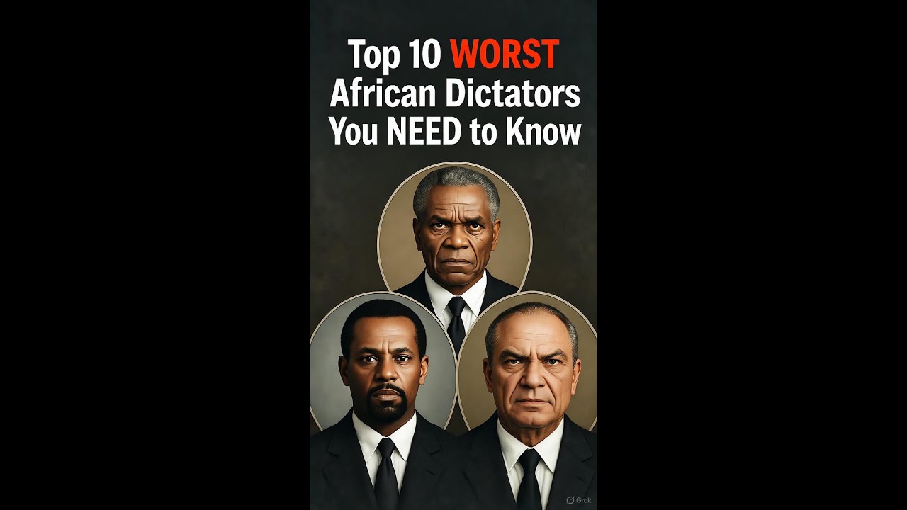 Top 10 WORST African Dictators You NEED to Know! 😱💥