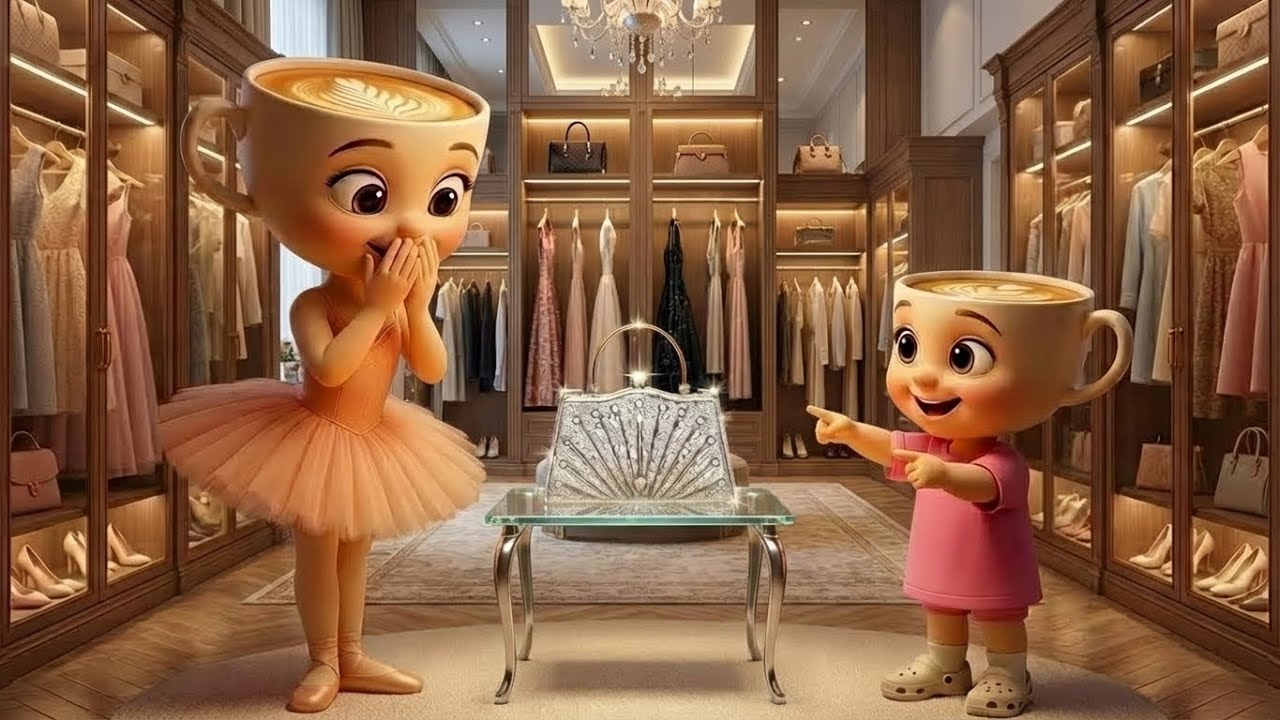 👜 Adorable Ballerina Baby Gifts Her Mom a New Bag to Say Sorry for Cutting the Old One