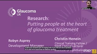 Digital glaucoma support: Putting people at the heart of glaucoma treatment