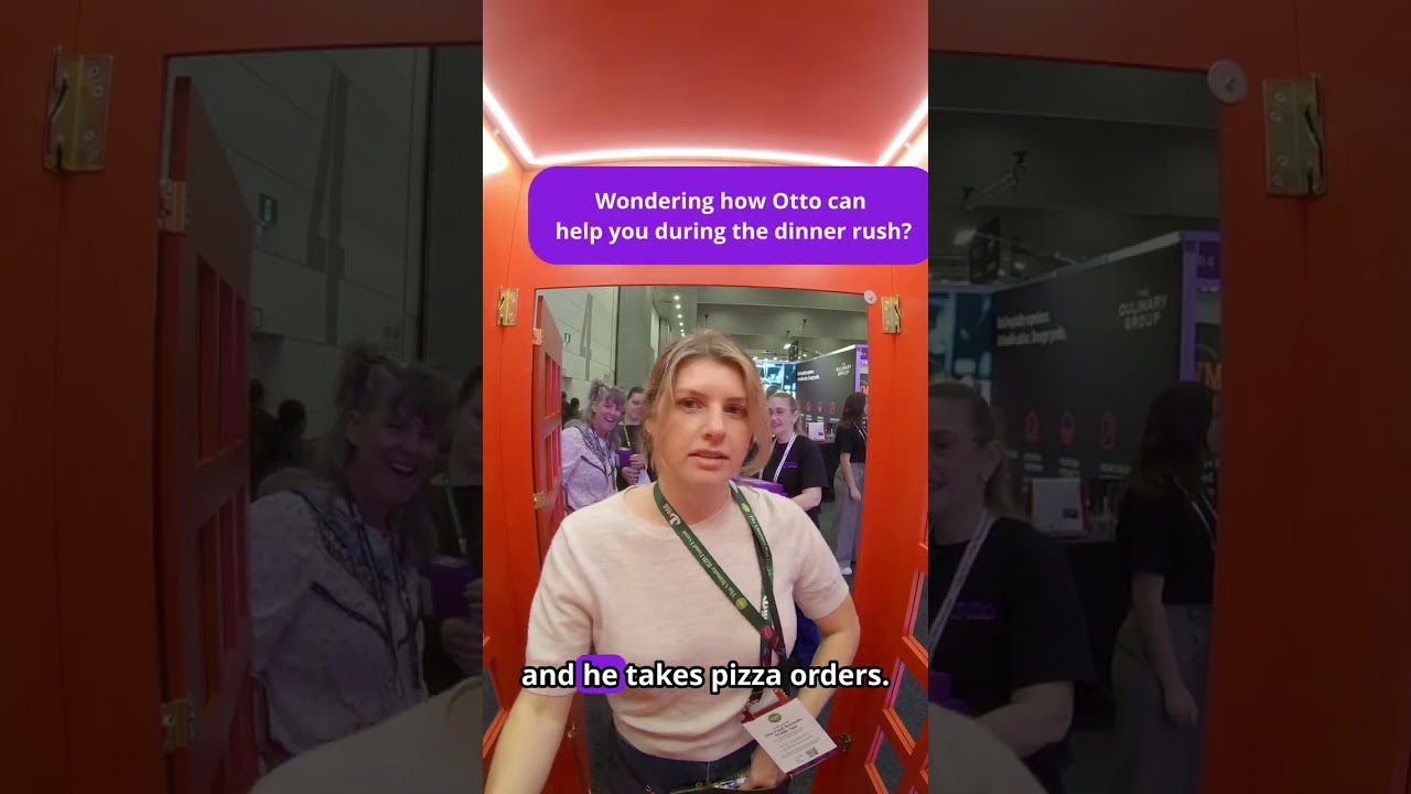 Otto takes a phone order