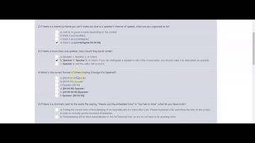 Gotranscript MCQ and audio answers 24/05/2020