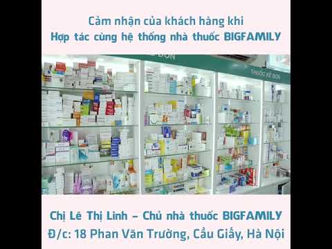 Video CẢM NHẬN CỦA CHỦ NHÀ THUỐC KHI THAM GIA HỢP TÁC CÙNG... - youtube