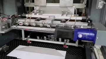 AutomaticZCQ 460 collapsible box 3-link cardboard wing  making machine