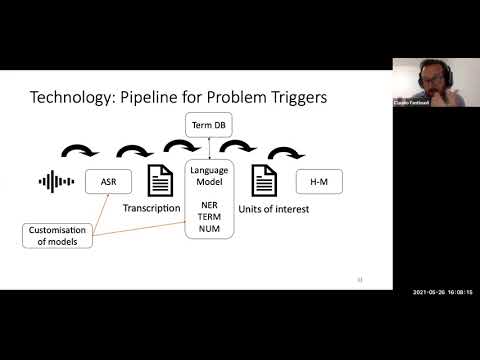 Dr Claudio Fantinuoli's lecture on Human-Machine Interaction in the Interpreting Workflow