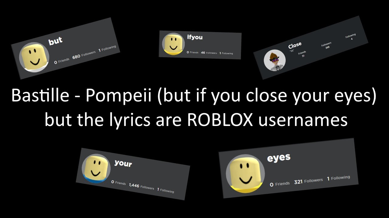 FNAF 1 Song but the lyrics are Roblox Usernames 