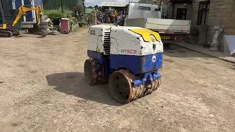 2013 WACKER NEUSON RTSC2 REMOTE CONTROLLED TRENCH ROLLER *PLUS VAT*