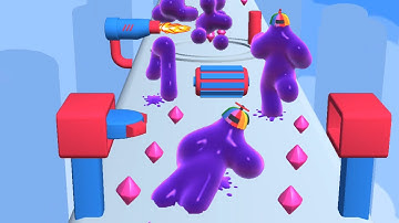 Blob Runner Lvl 87 - 89 BIG UPDATE!!! All Levels Gameplay Android,iOS