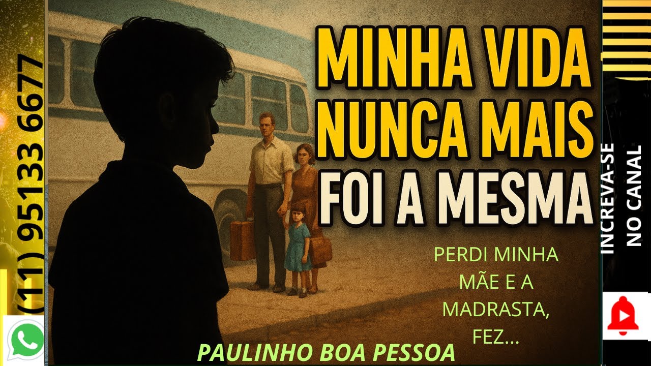 A VERDADE SOBRE A MINHA MADRASTA. DEPOIS QUE PERDI MINHA MÃE AOS 8 ANOS.