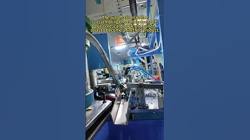 Assembly process of mobile phone charger interface #connectortesting #factory #automatedsolutions