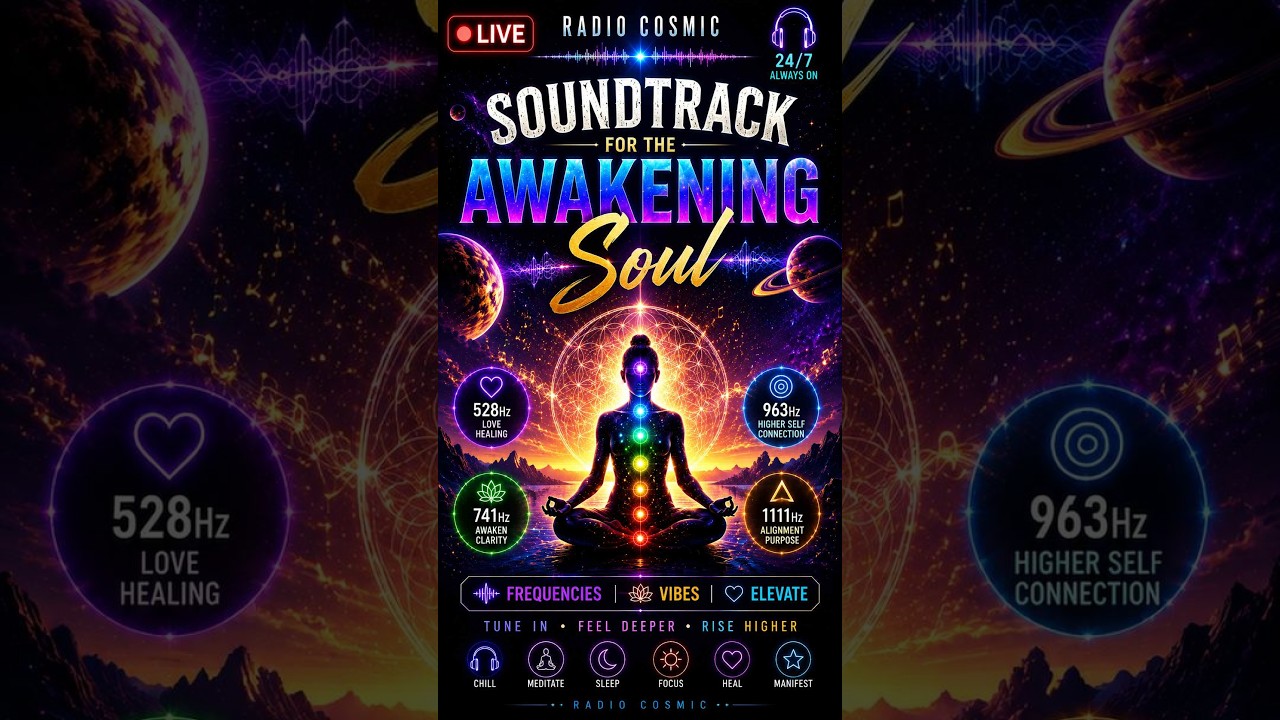 🔴 RADIO COSMIC | Sonic Healing for the Weary Soul 🎧✨ #mrcosmic #radiocosmic thumbnail