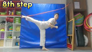 How to do back thrust kick