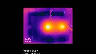 Graphene - Pvp - Cement Mortar composite BRICK _ THERMAL CAMERA