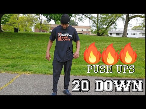 SEAN G || 20 DOWN PUSH UPS ROUTINE FOR A NICE CHEST - YouTube