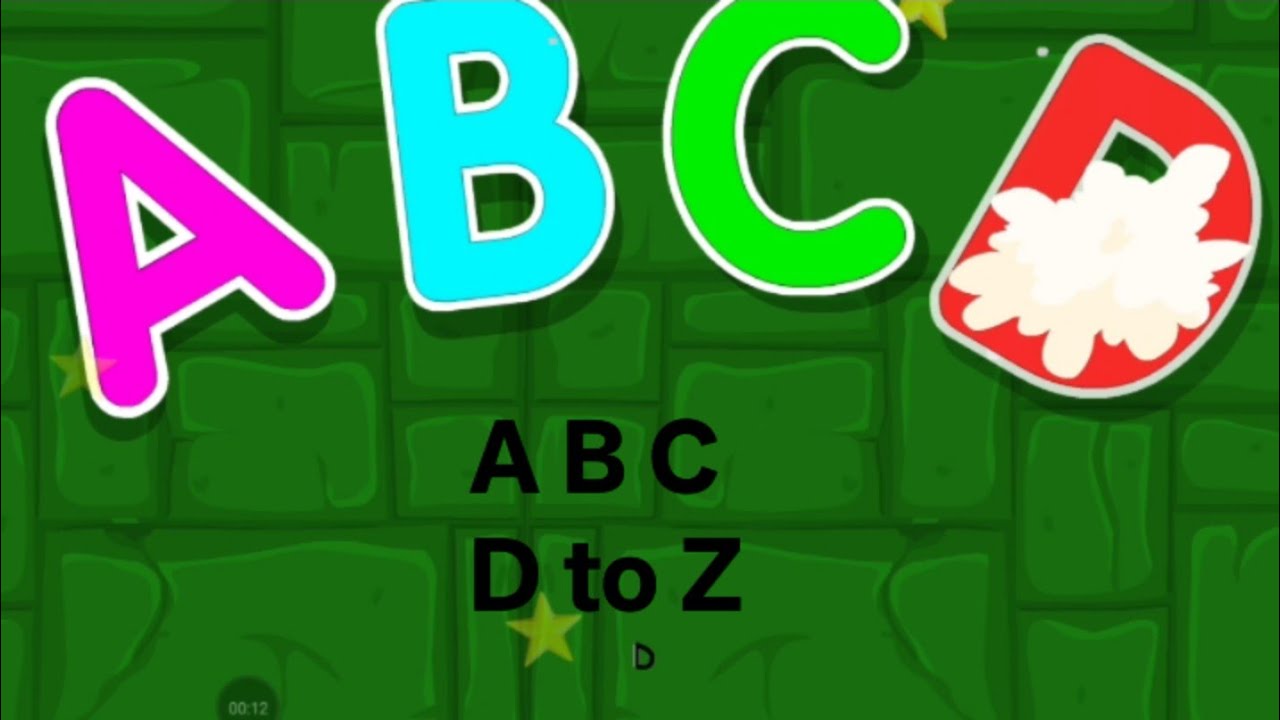 Learn ABC Alphabet Game 🎮 | A B C Learning for Kids 👶✨
