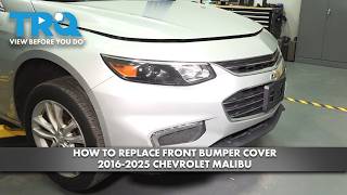 Career Overview How to Replace Front Bumper Cover 2016-2025 Chevrolet Malibu