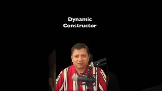 What is dynamic constructor in C++?