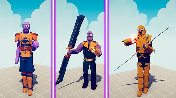 EVOLUTION OF THANOS - Totally Accurate Battle Simulator | TABS