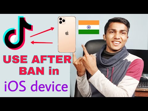 How to use Tik tok in iOS device After ban India tik Tok 100% work || VIP Nazra