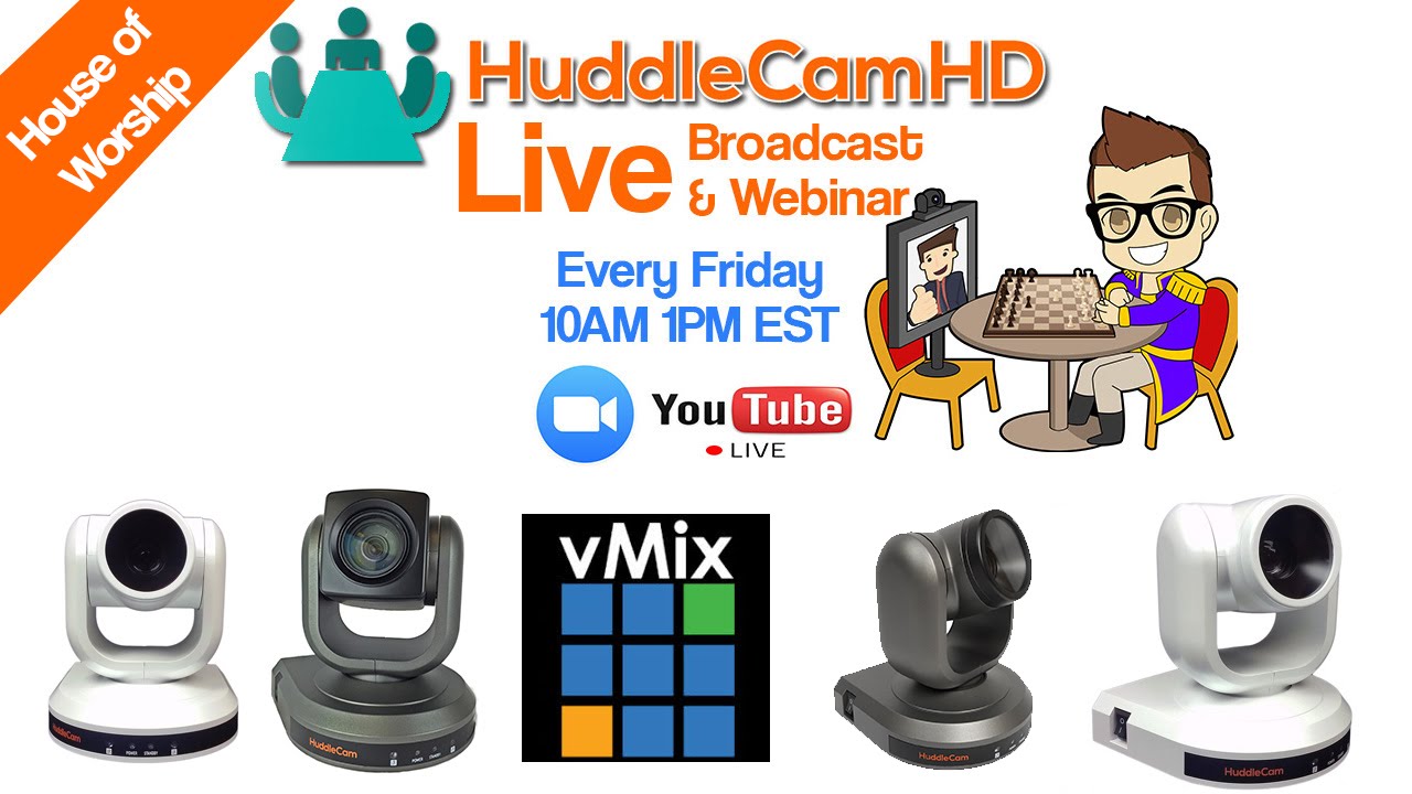 House of Worship Live Streaming with USB cameras (EP 14) YouTube