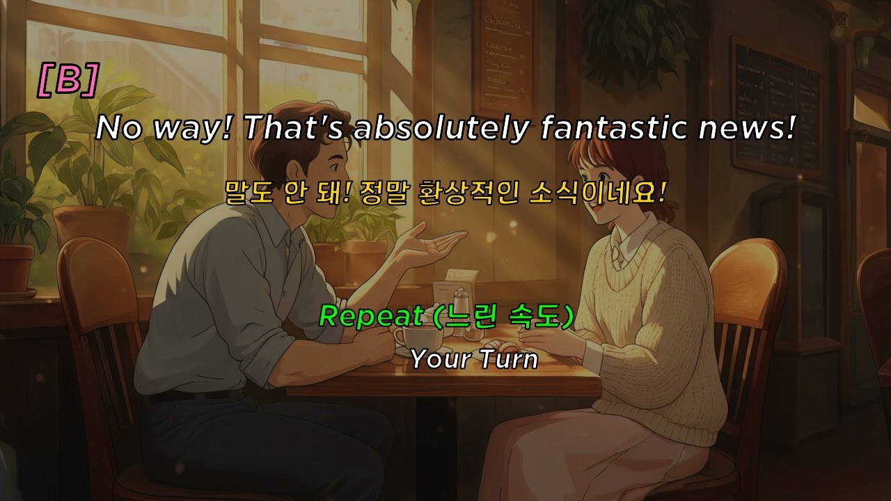 [영어회화 상황극] Ep.245 Sharing good news about a promotion | 원어민 대화 쉐도잉