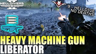 Helldivers 2 The Heavy Machine Gun Deserves Better Solo Helldive ...