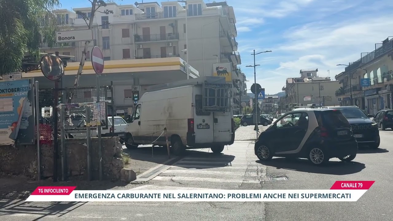 Corsa al carburante: pompe a secco da Salerno al Cilento. Timori per i supermercati