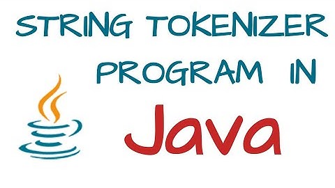 StringTokenizer in java | StringTokenizer class program Tutorial