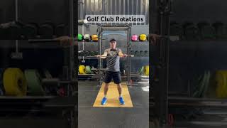 Golf Club Rotations #strengthfarm #strength #conditioning #athletic #development #training #golf