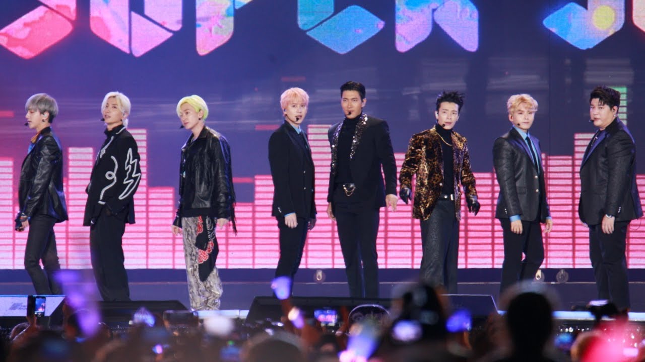 슈퍼주니어 (Super Junior) Full Ver. (SUPER Clap + Miracle) 4K 60P BOF 19.10.19
