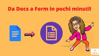 Da Google Docs a Moduli in pochi minuti