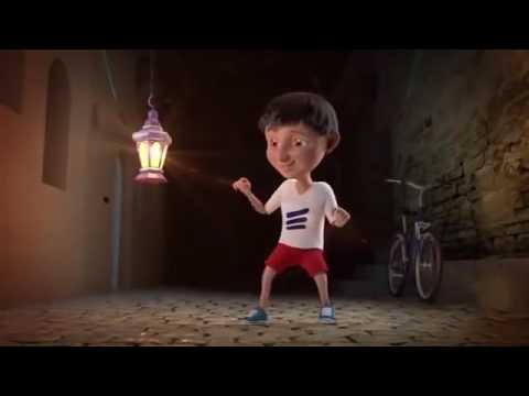 Ramadan Kareem and eid ul fither mubarak 2015 roshni famous cartoon 3d animationipad