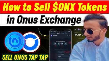 Sell $ONX Token In Onus Exchange | How To Transfer ONX Token From Wallet To Spot | ONX Token Listing
