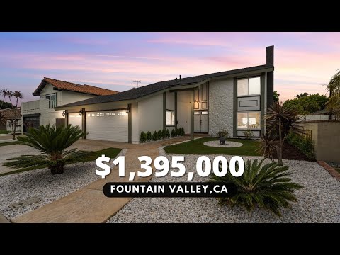 Inside a $1,395,000 Luxury Home in Fountain Valley, CA