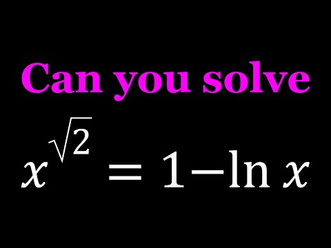 Solving A Nonstandard