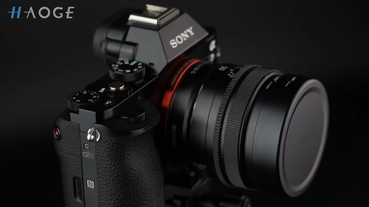 Haoge LH-S245N Bayonet Square Metal Lens Hood for Sony FE 50