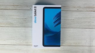 Amazon Alexa Tablet 8 Unboxing And Setup