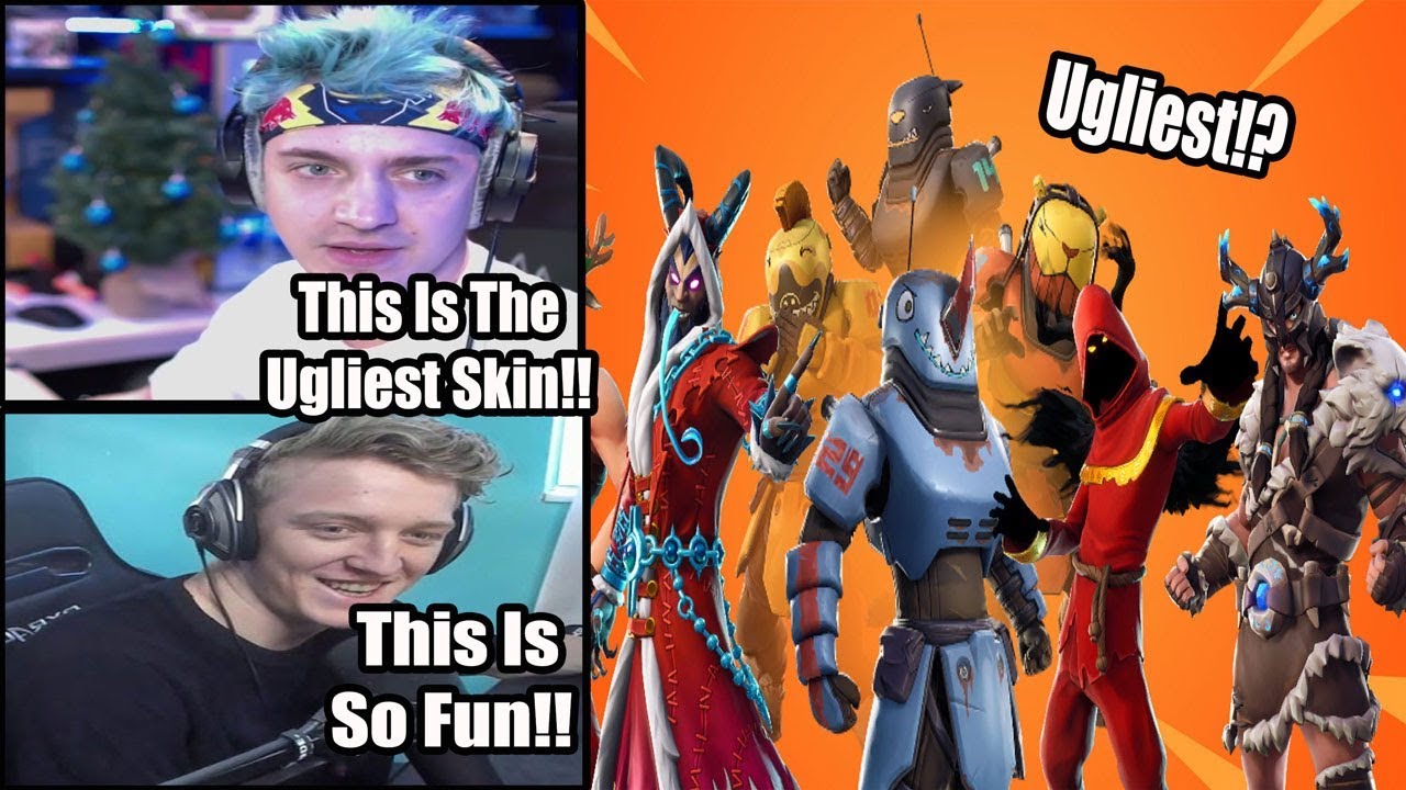 Streamers Host BIGGEST *UGLY* SKIN CONTEST!