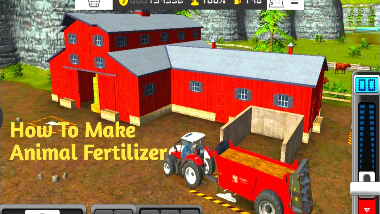 How To Make Animal Fertilizer ? Farming Simulator 16 # Timelapse