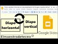 Cómo poner las diapositivas en vertical. Ajustar tamaño presentación de Google