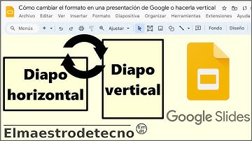 Cómo poner las diapositivas en vertical. Ajustar tamaño presentación de Google horizontal o vertical