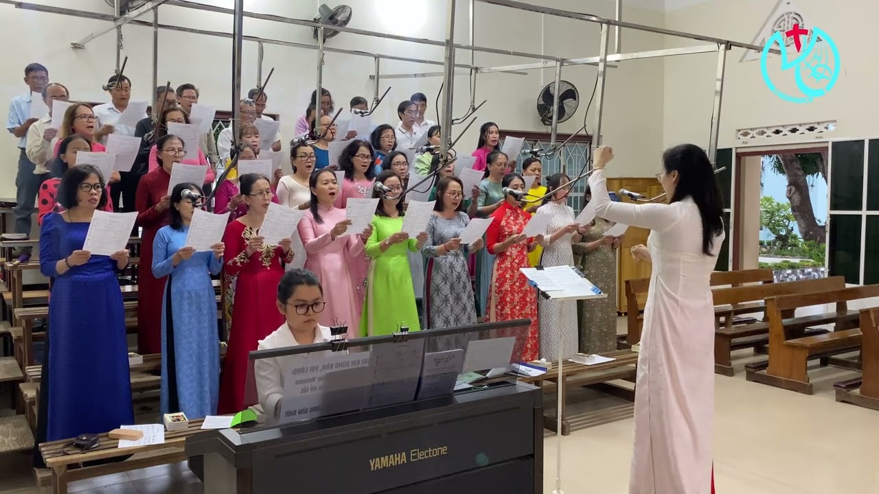 TUNG HÔ VINH QUANG CHÚA | Sáng tác: Cung Nguyên | Ca đoàn Mân Côi - Gx. Hòa Yên