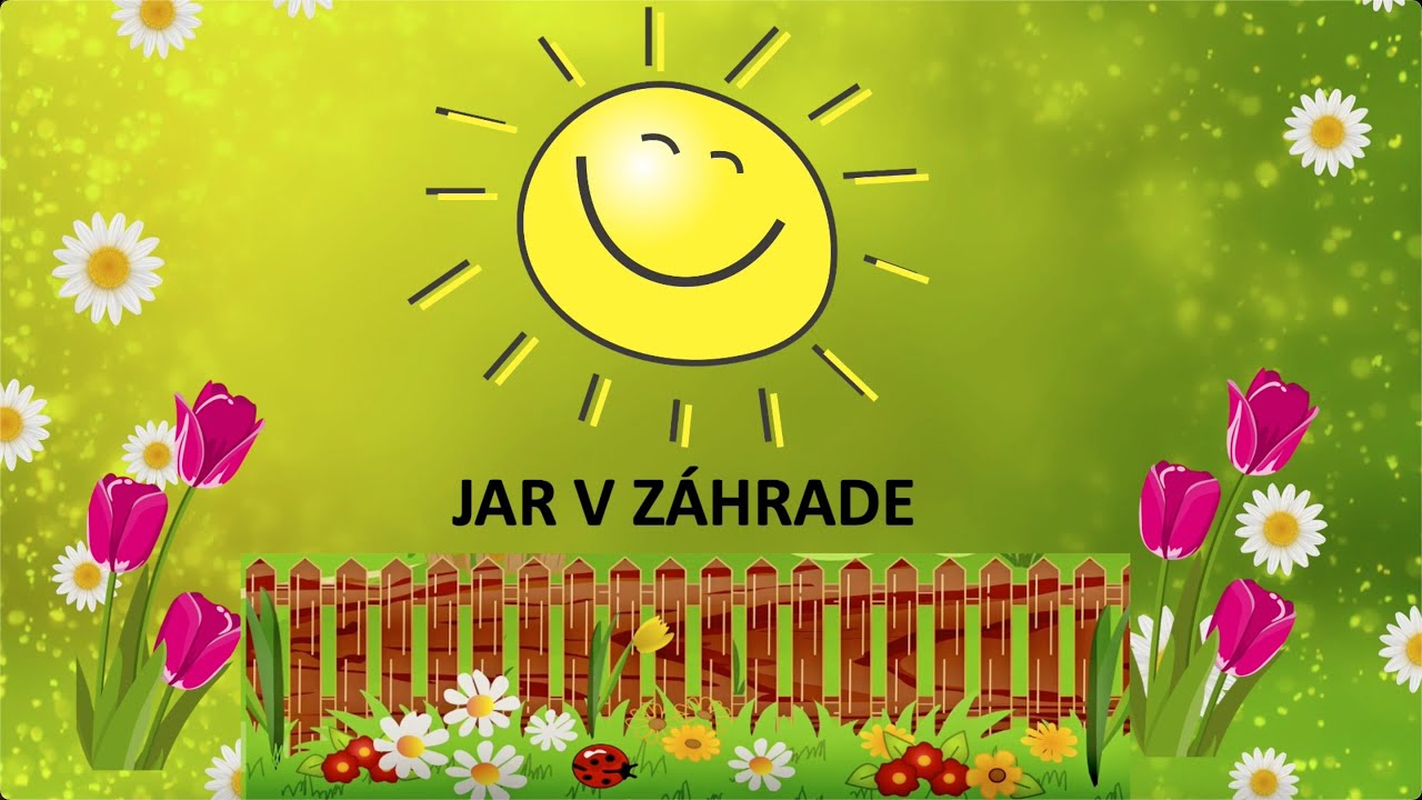 Jar v záhrade, časti rastlín | maminask :)