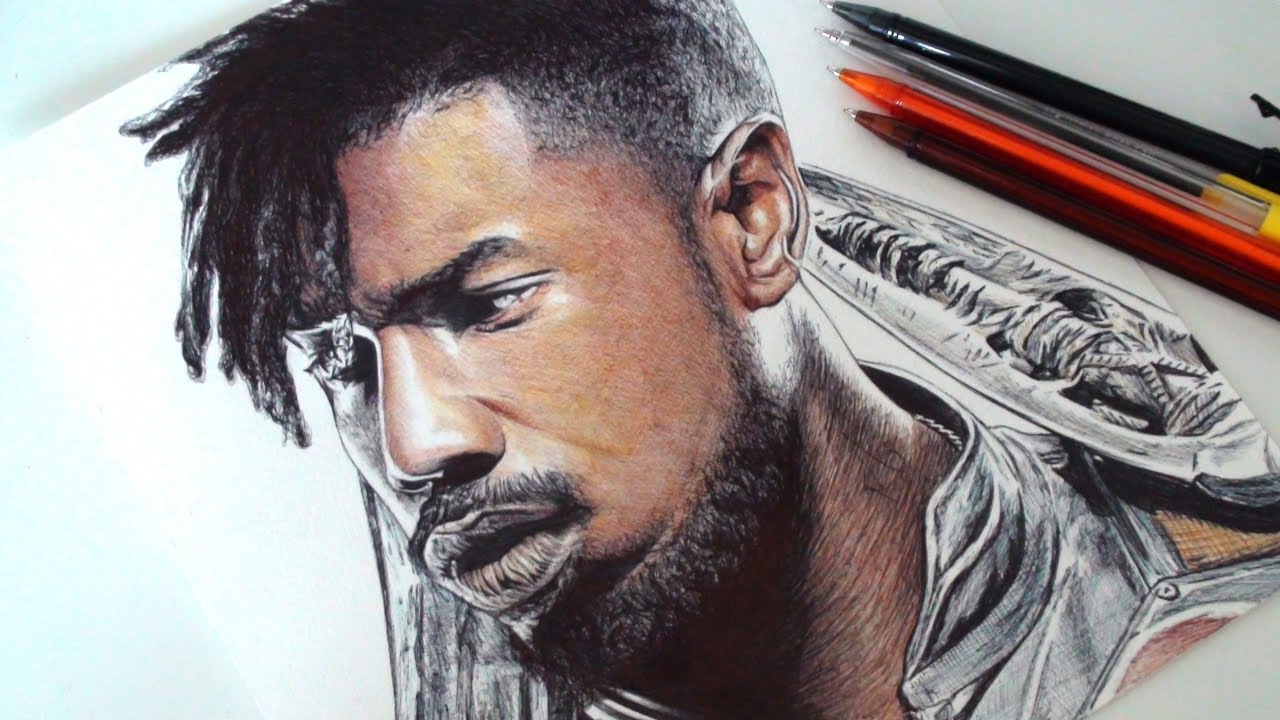 Killmonger  Erik Draws Comics