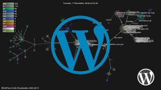 WORDPRESS HISTORY 2003-NOW GIT VISUALIZATION (GOURCE) ๐ต WITH MUSIC ๐ต