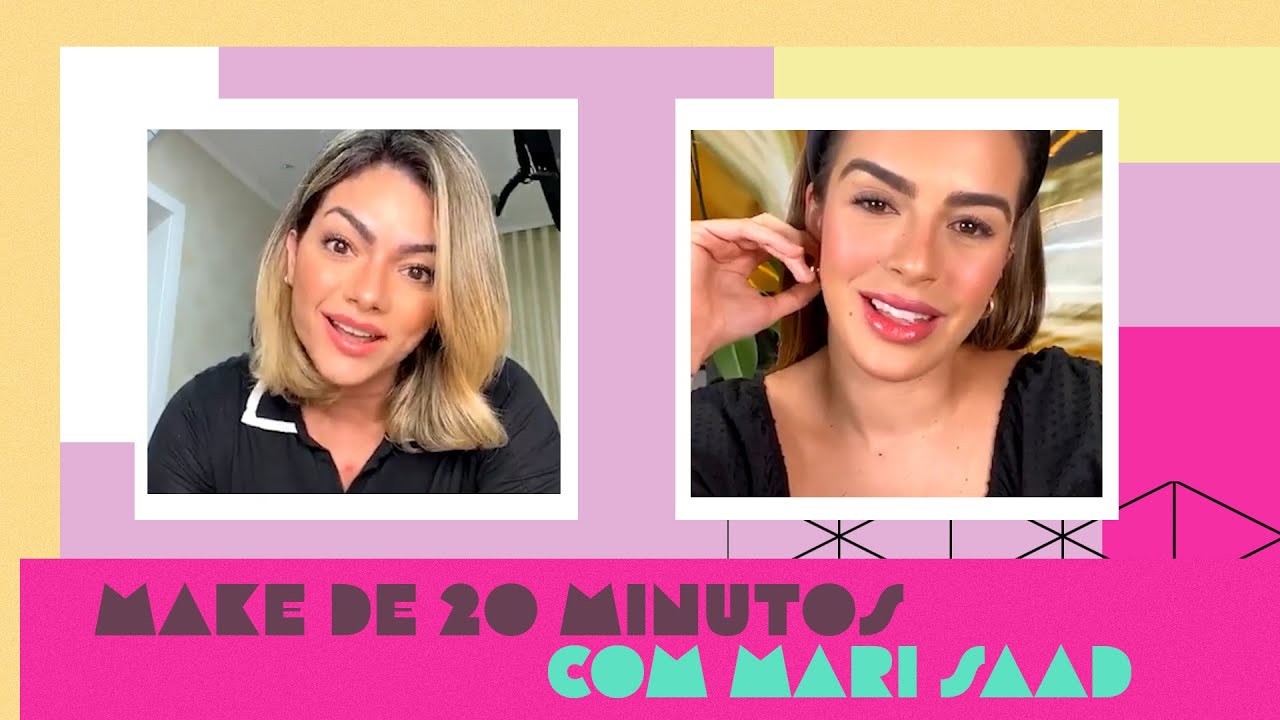 MAQUIAGEM DE BONITA com MARI SAAD | BEM BLOGUEIRINHA